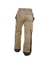 Dassy mens work pants Seattle with holster pockets and knee pad pockets two-tone